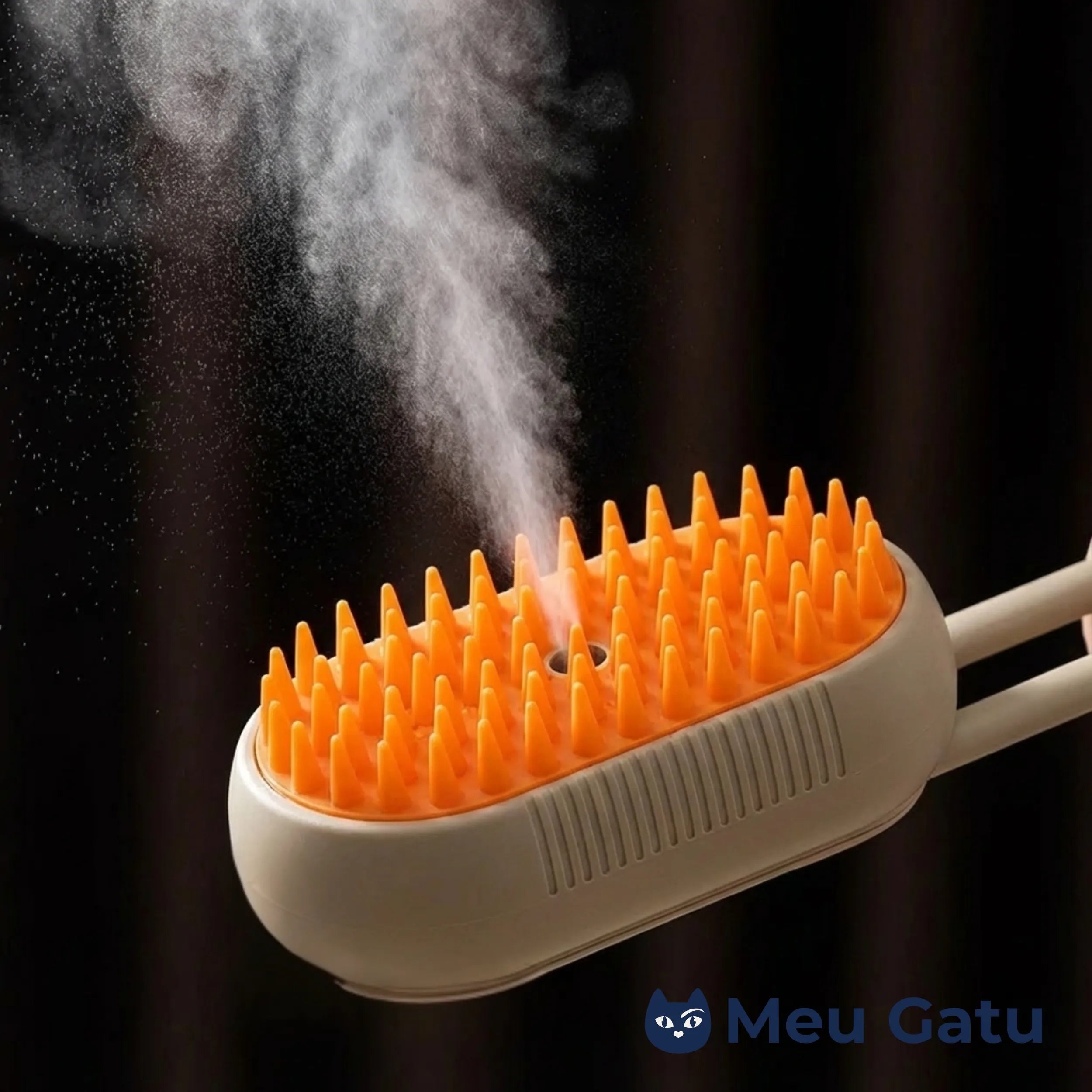 Escova de Pelos Vapor Gato