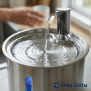 Fonte CrystalFlow™ - Bebedouro Inteligente em Inox